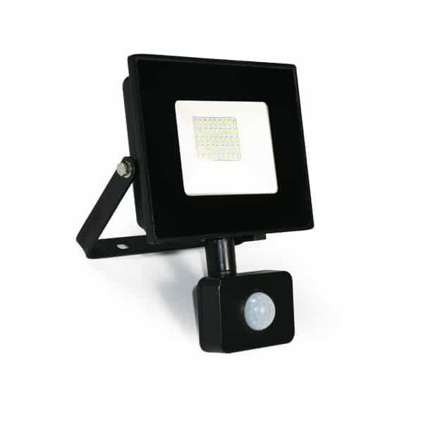 proyector LED con sensor de movimiento regulable 